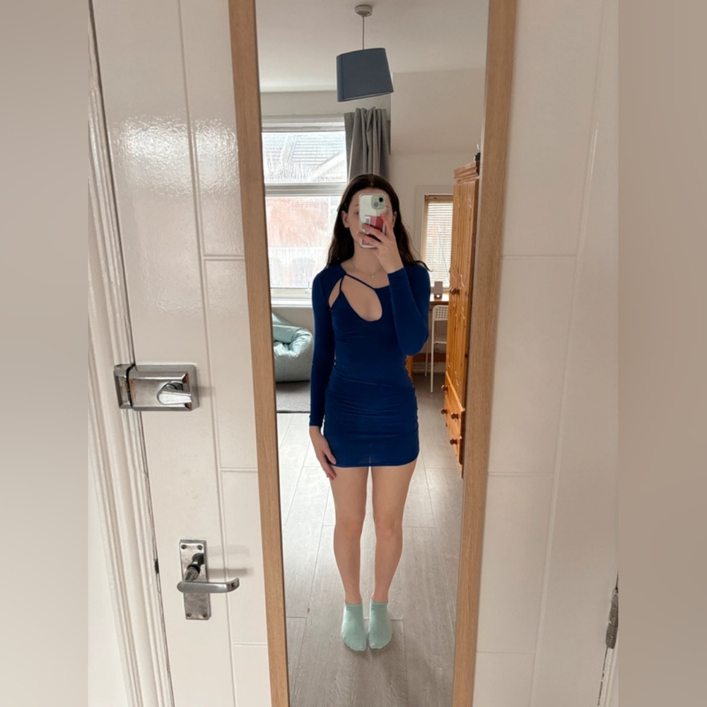 Baby Blue Bodycon Dress